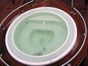 Hot tub Legionella bacteria source HBE