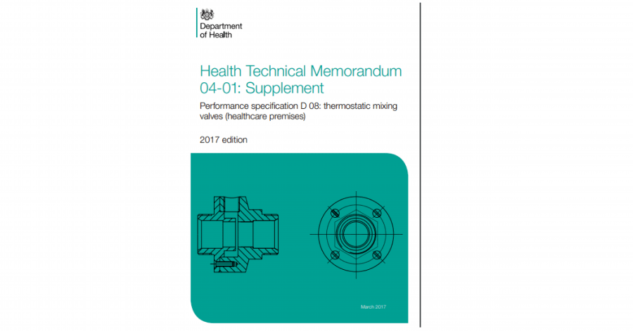 Health Technical Memorandum 04-01: Supplement Performance specification D 08: thermostatic mixing valves (healthcare premises)